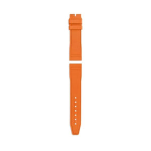 IWC Orange Rubber Watch Strap 20mm