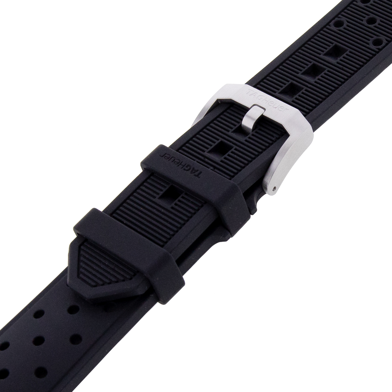 TAG Heuer Black Rubber Strap 20mm