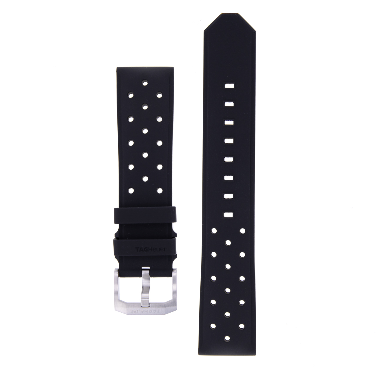 TAG Heuer Black Rubber Strap 20mm