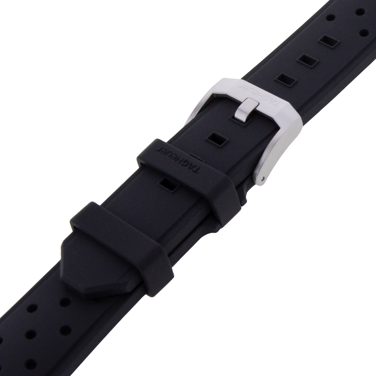 TAG Heuer Black Rubber Strap 18mm