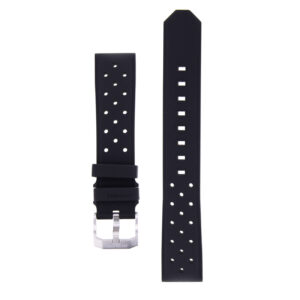 TAG Heuer Black Rubber Strap 18mm BA0725