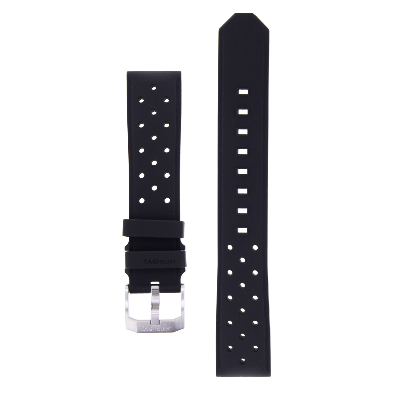 TAG Heuer Black Rubber Strap 18mm