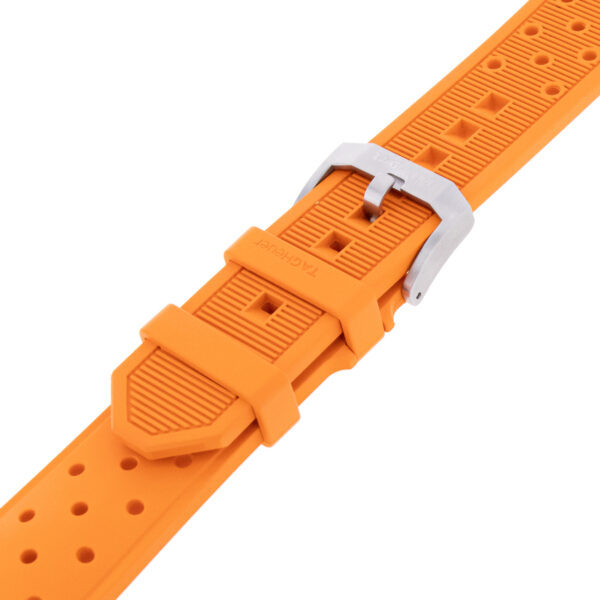 TAG Heuer Orange Rubber Strap 20mm BT0729