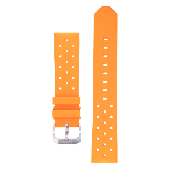TAG Heuer Orange Rubber Strap 20mm BT0729