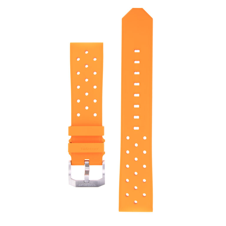 Bracelet Caoutchouc TAG Heuer Orange 21,5 Mm Pour Formula 1 CAZ101B - Neuf Avec étiquettes