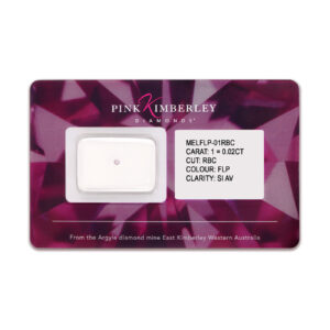Pink Diamond Round Brilliant FLP/SIAV 1=0.02ct
