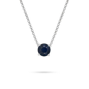 Blue Australian Sapphire Maira Necklace