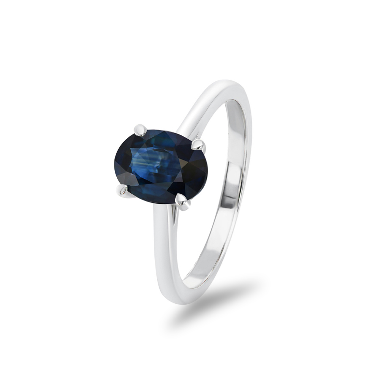 Blue Australian Sapphire Maira Ring