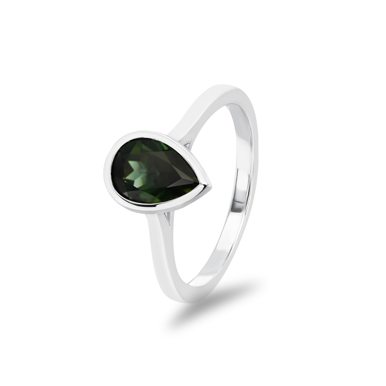 Teal Australian Sapphire Adelia Ring