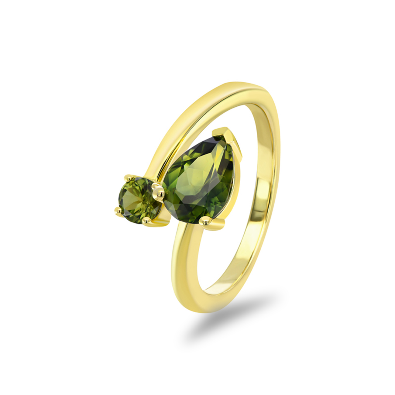 Parti Australian Sapphire Alba Ring