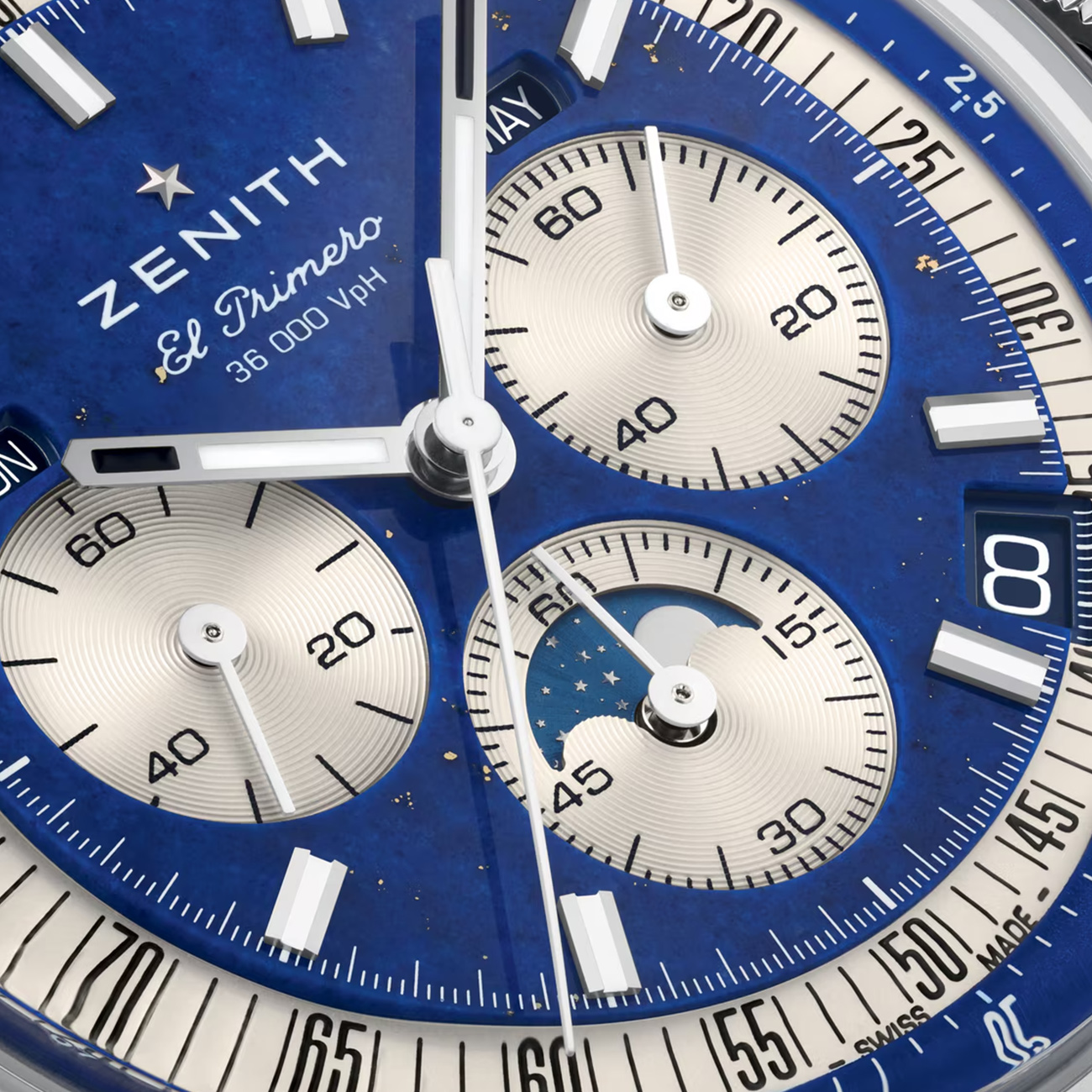 Zenith Chronomaster Original Acier Lapis Lazuli 38mm