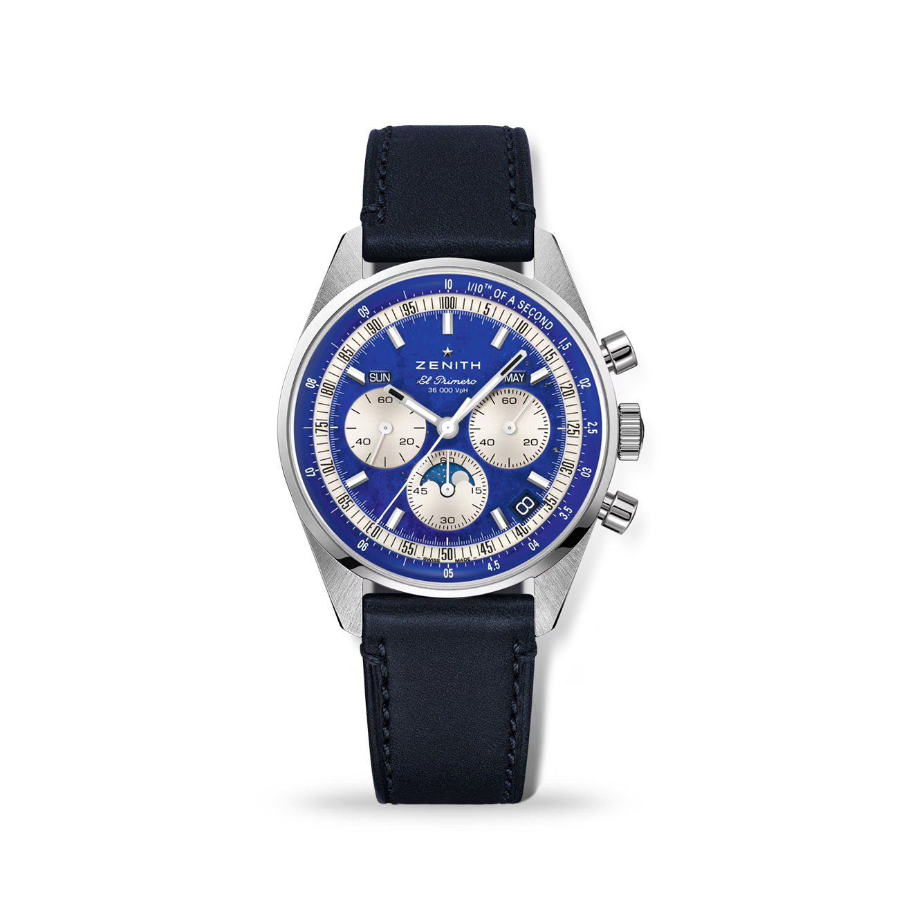 Zenith Chronomaster Original Acier Lapis Lazuli 38mm