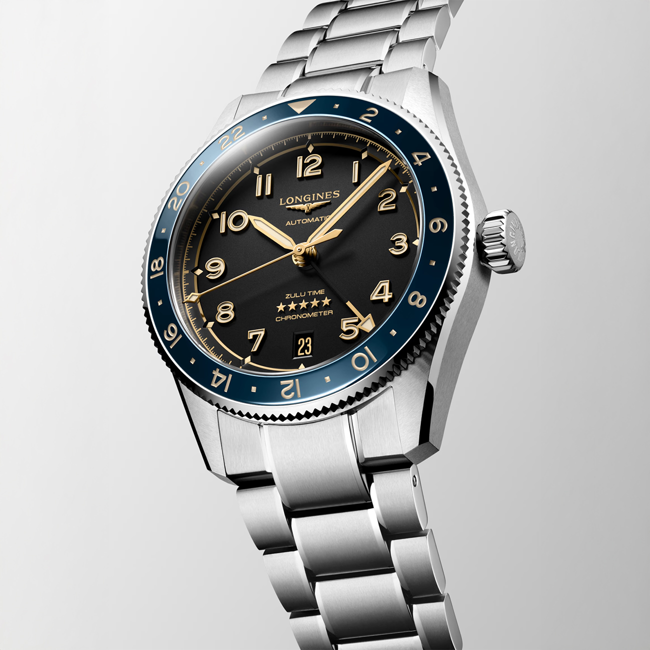 Longines Spirit Zulu Time 39mm