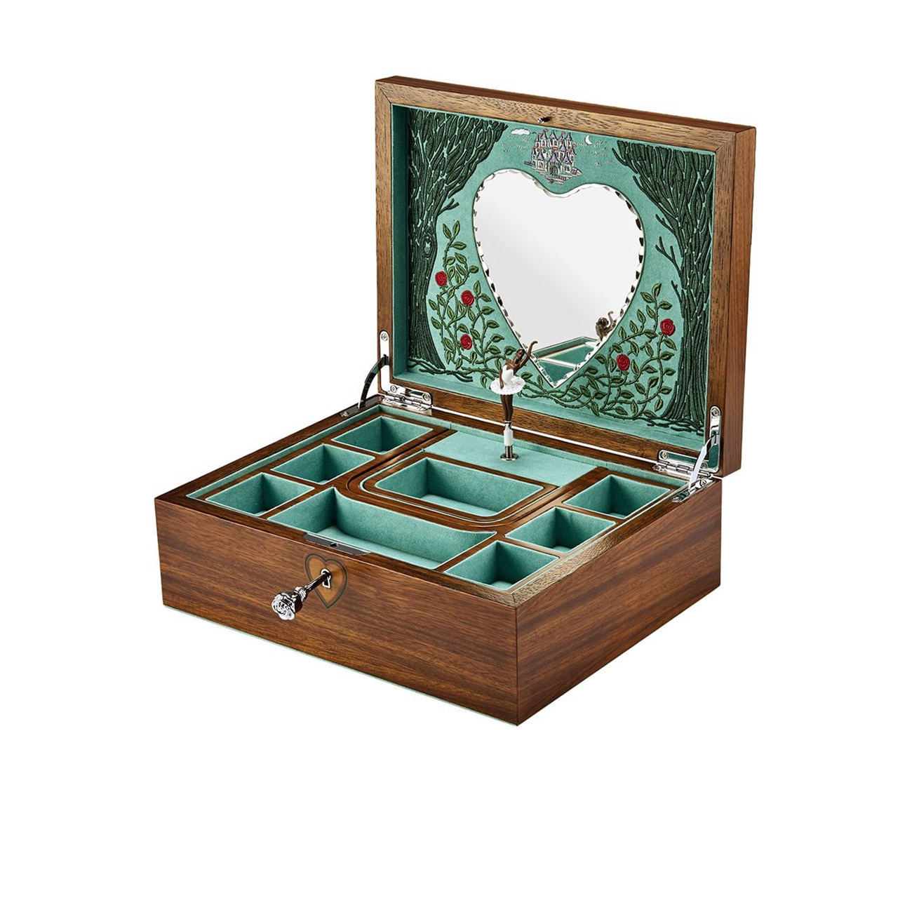 Wolf Ballet Musical Jewellery Box