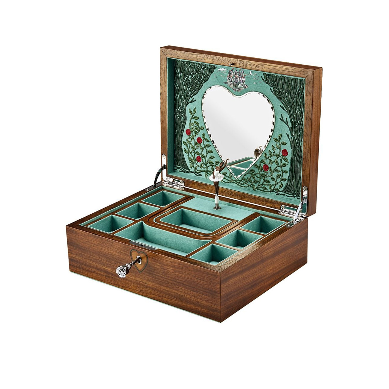 Wolf Ballet Musical Jewellery Box