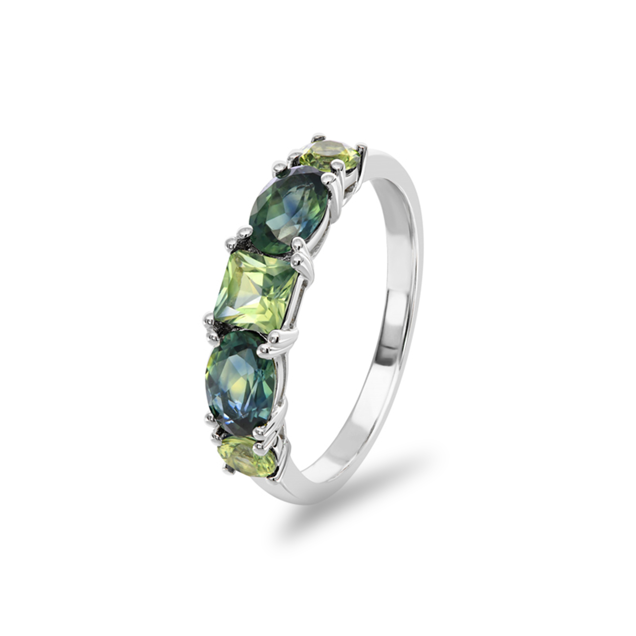 Multicoloured Australian Sapphire Arla Ring