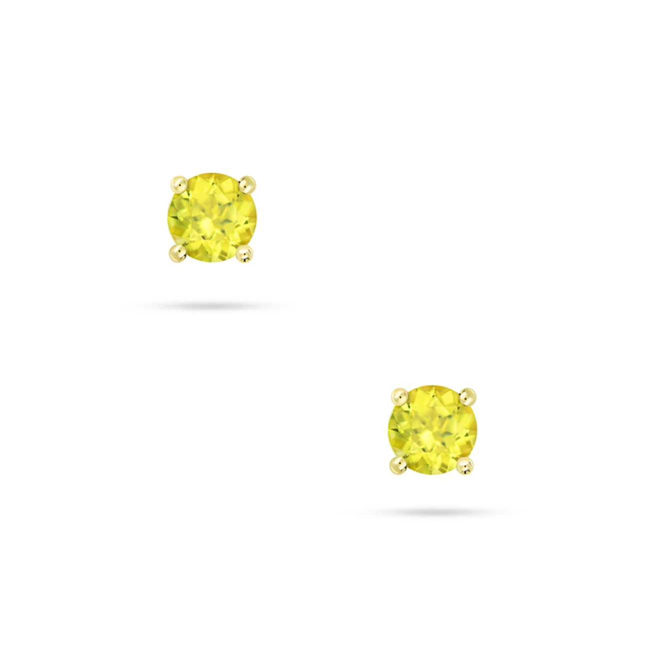 Yellow Australian Sapphire Maira Earrings