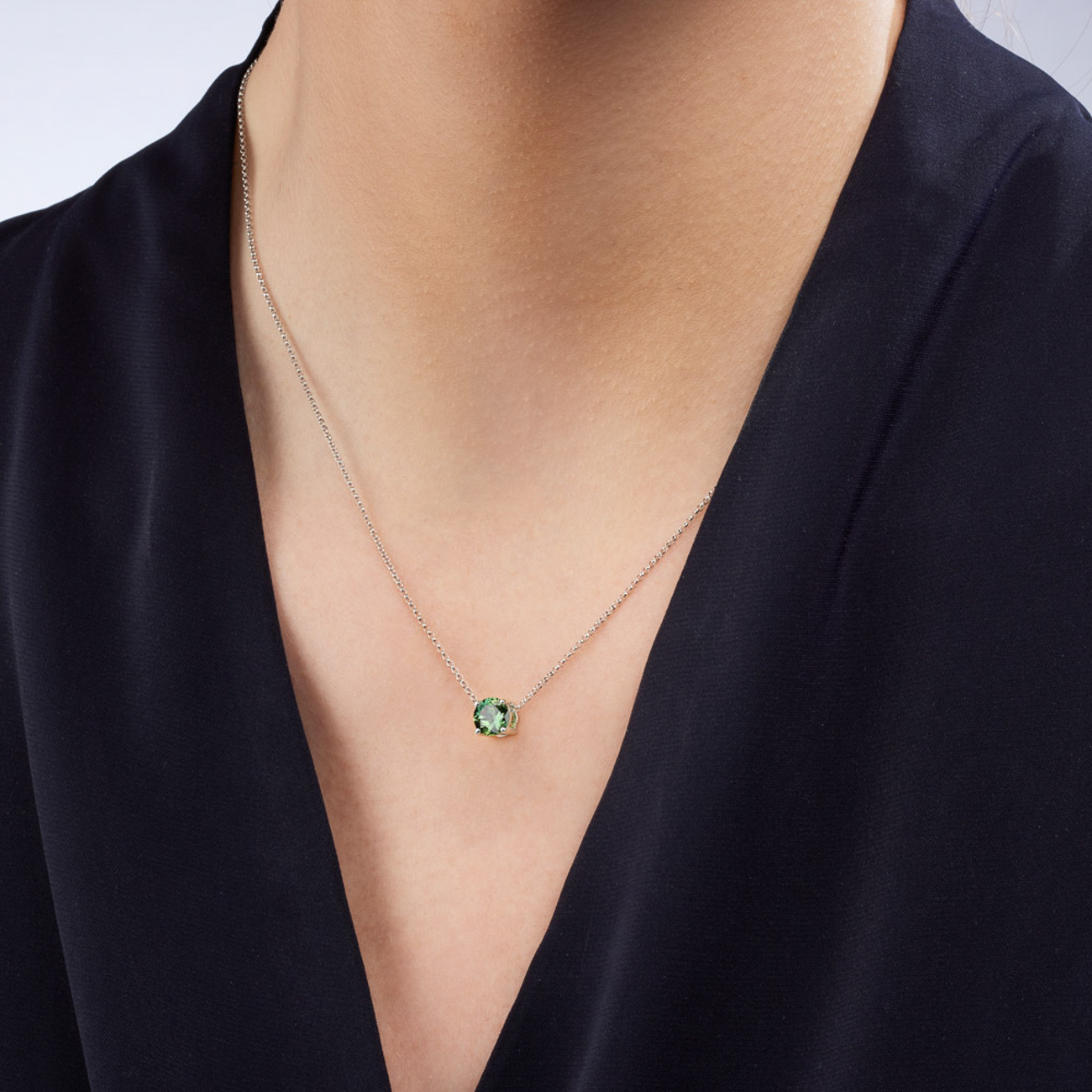 Parti Australian Sapphire Maira Necklace