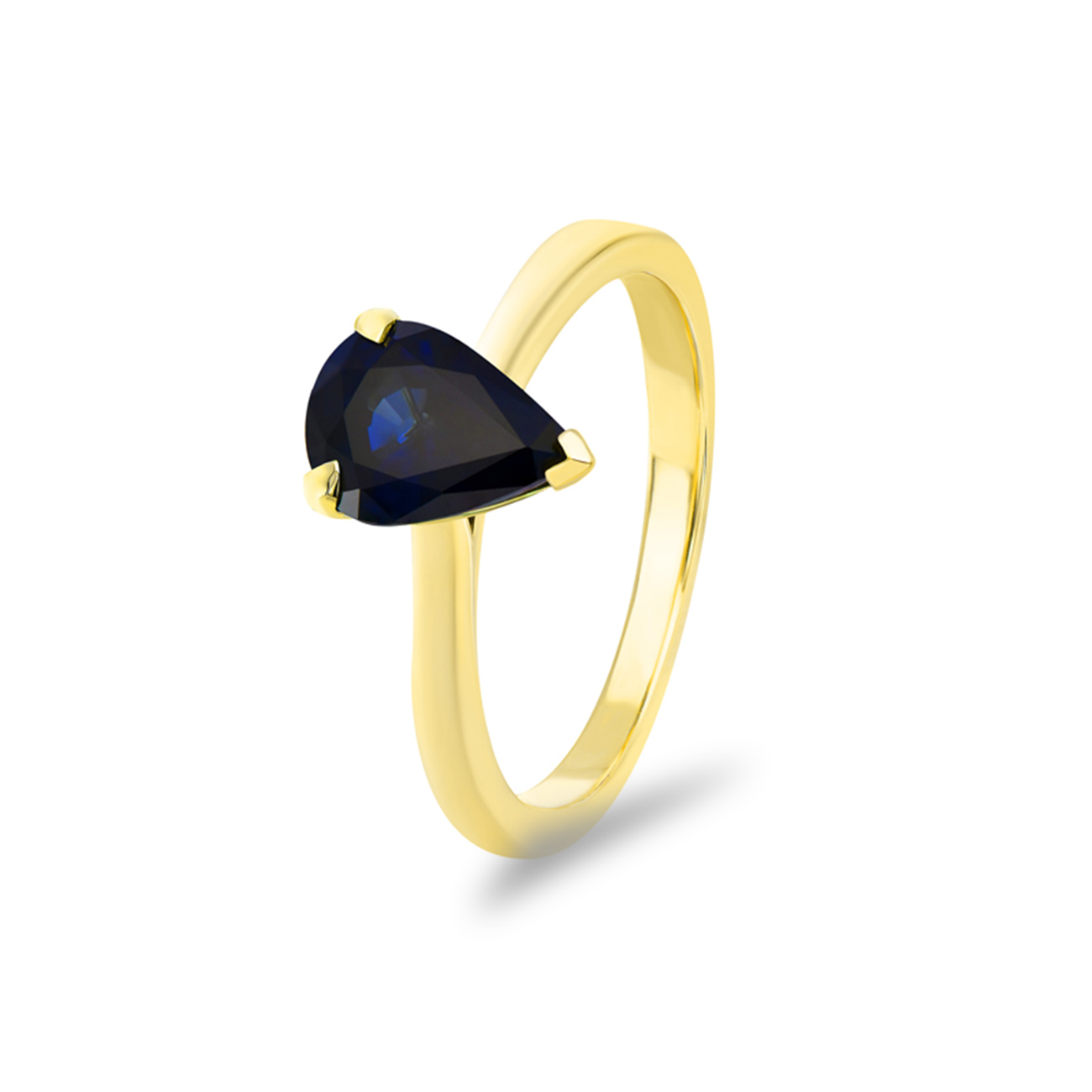 Blue Australian Sapphire Maira Ring