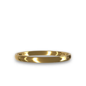 Traditional Wedding Band in 18K Yellow Gold