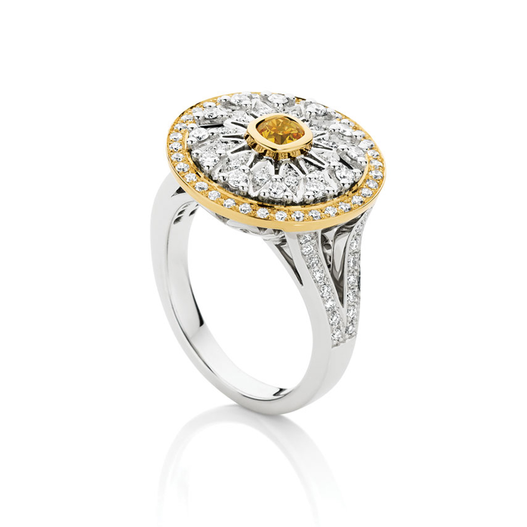 Jason Gregory Rings Gregory Heritage Diamond 1985 Ring in 18K Gold
