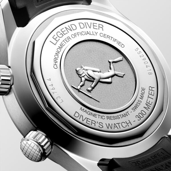 Longines Legend Diver 39mm L3.764.4.50.9 in Black