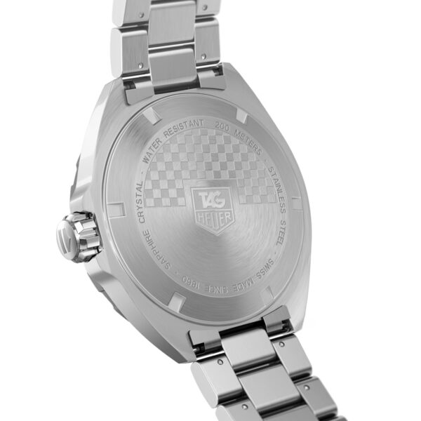 TAG Heuer Formula 1 Date 39mm WAZ1112.BA0875 Case Back