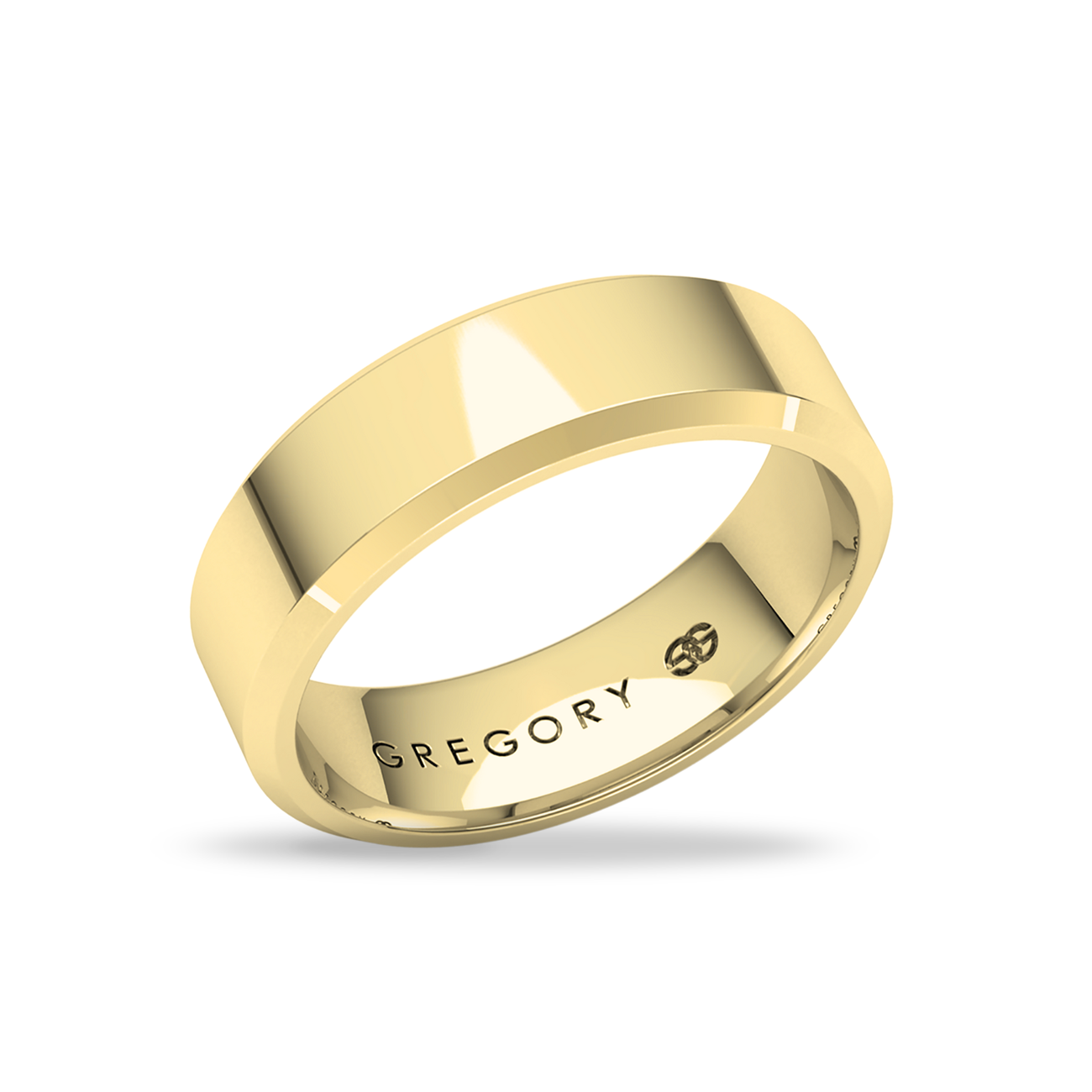 Classic Wedding Band in 9K Yellow Gold