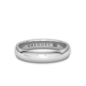 Classic Wedding Band in Sterling Silver