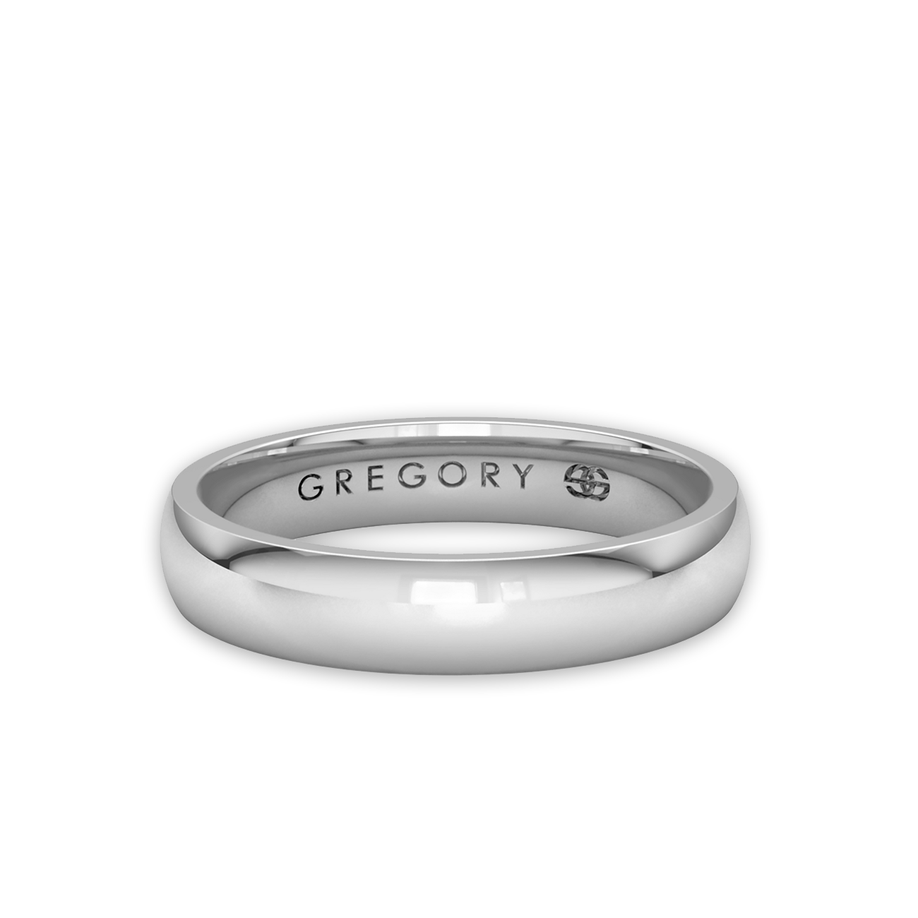 Classic Wedding Band in Sterling Silver