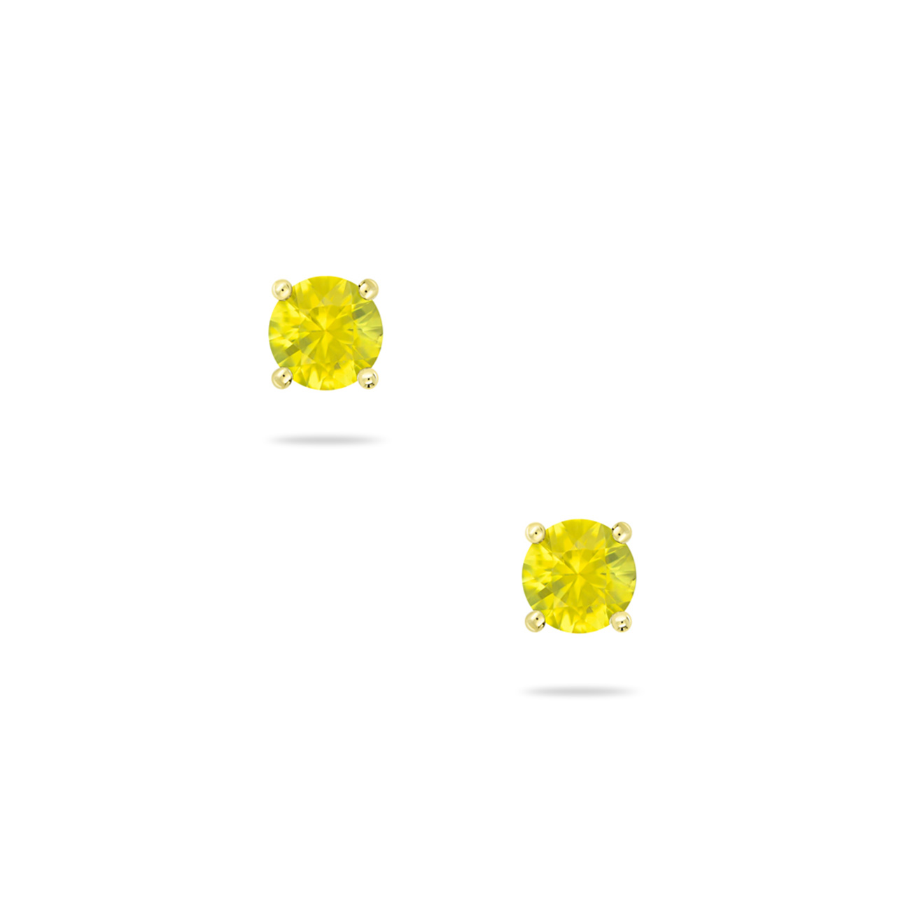 Yellow Australian Sapphire Maira Earrings