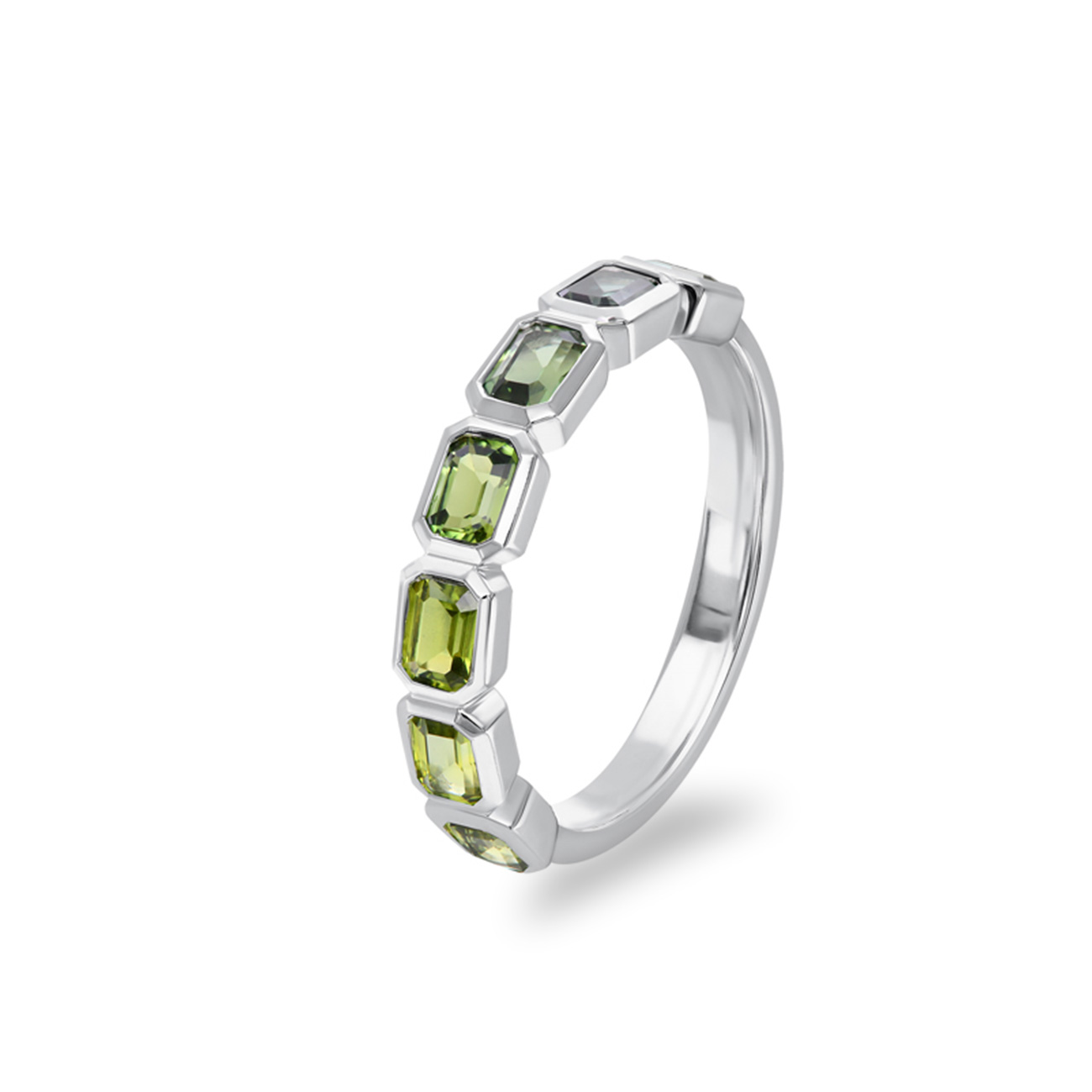 Multi-coloured Australian Sapphire Allegra Ring