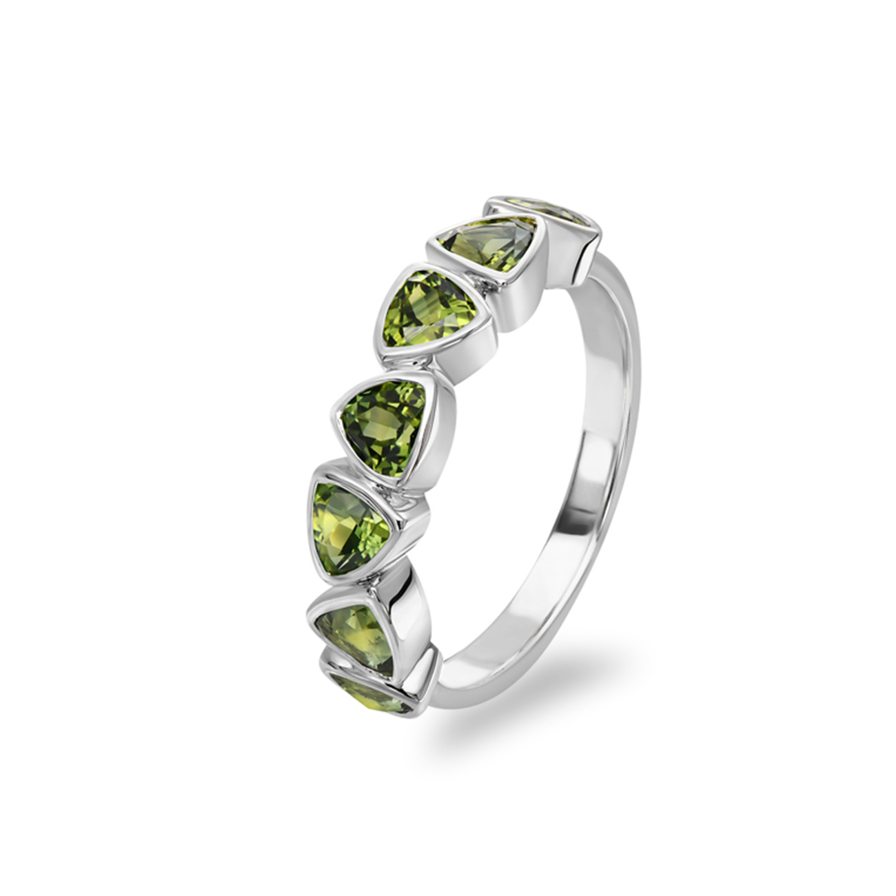 Green Australian Sapphire Tirzah Ring