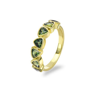 Teal Australian Sapphire Tirzah Ring