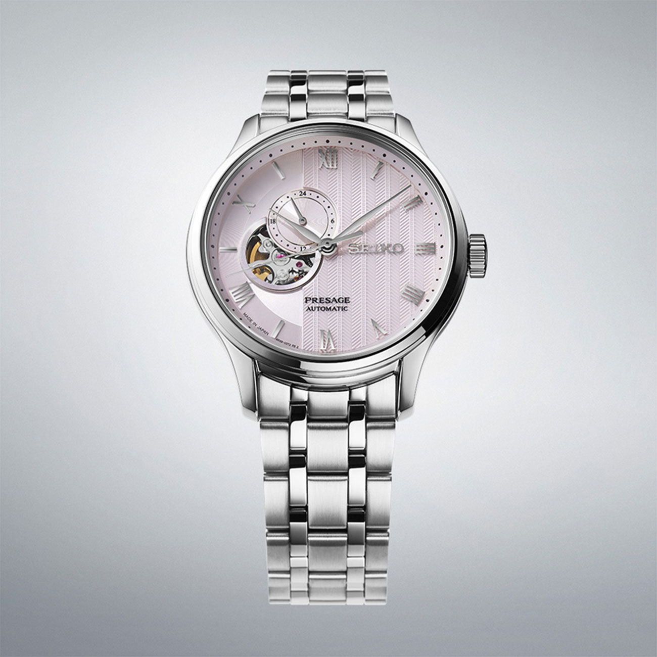 sachico Seiko Presage 'Ao' Sharp-Edged Open Heart SPB417J1 - First