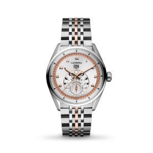 TAG Heuer Carrera Astronomer WBX2111.BD0002 Two-Tone Silver with Rose Gold Accents 39mm