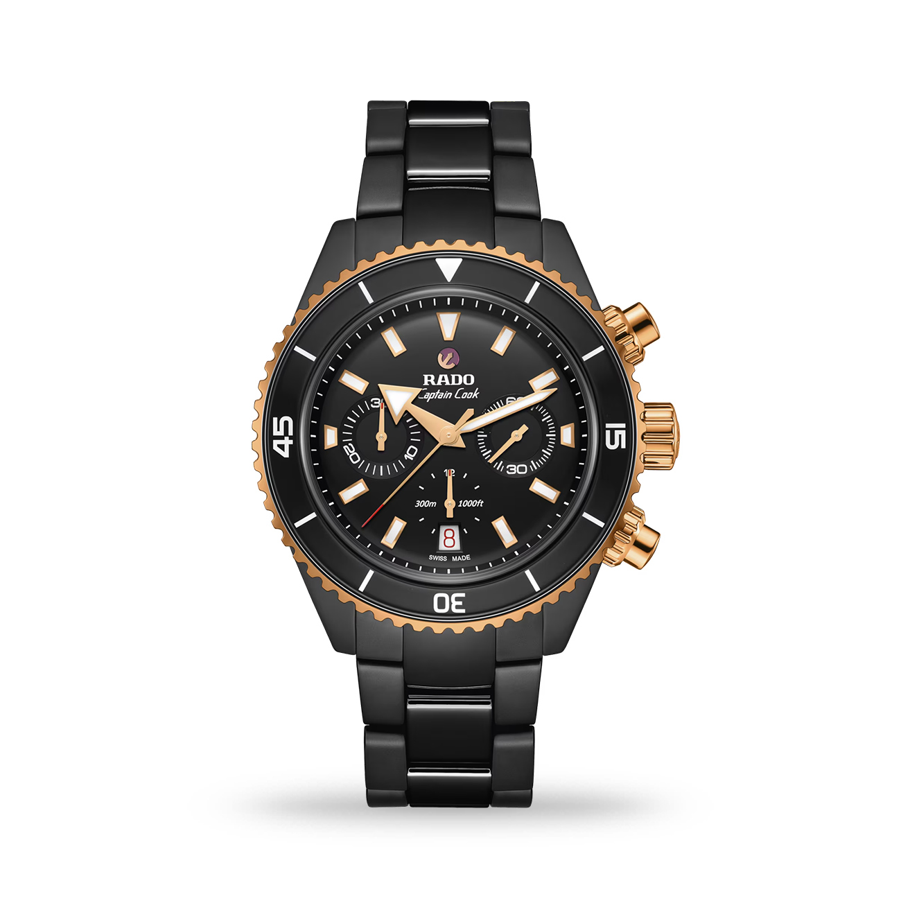 Rado Captain Cook High-Tech Ceramic Chronograph 43mm