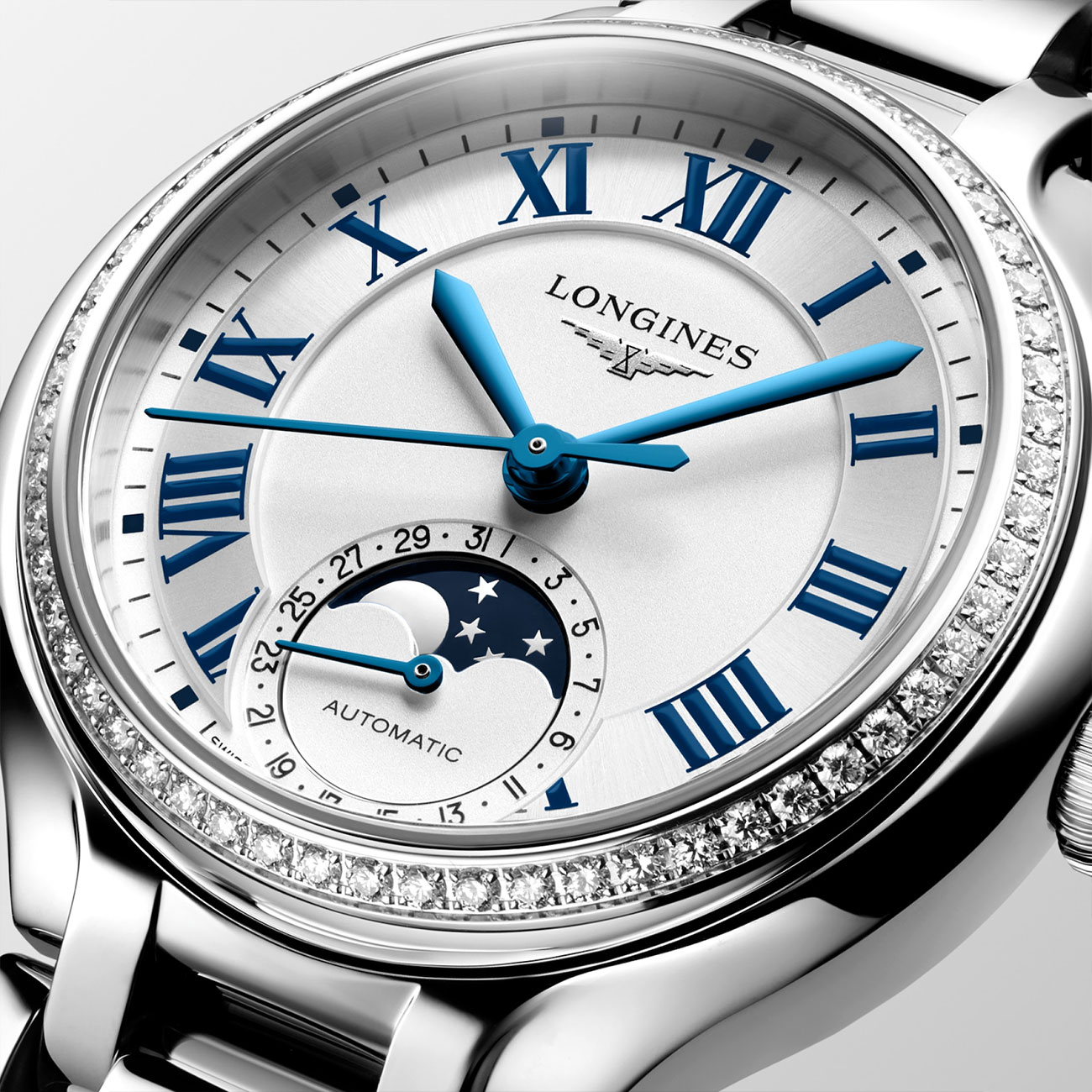 Longines PrimaLuna Moonphase 34mm