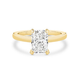 Leyla Rose by Gregory 2ct Legacy Radiant Lab Diamond Engagement Ring in Yellow Gold