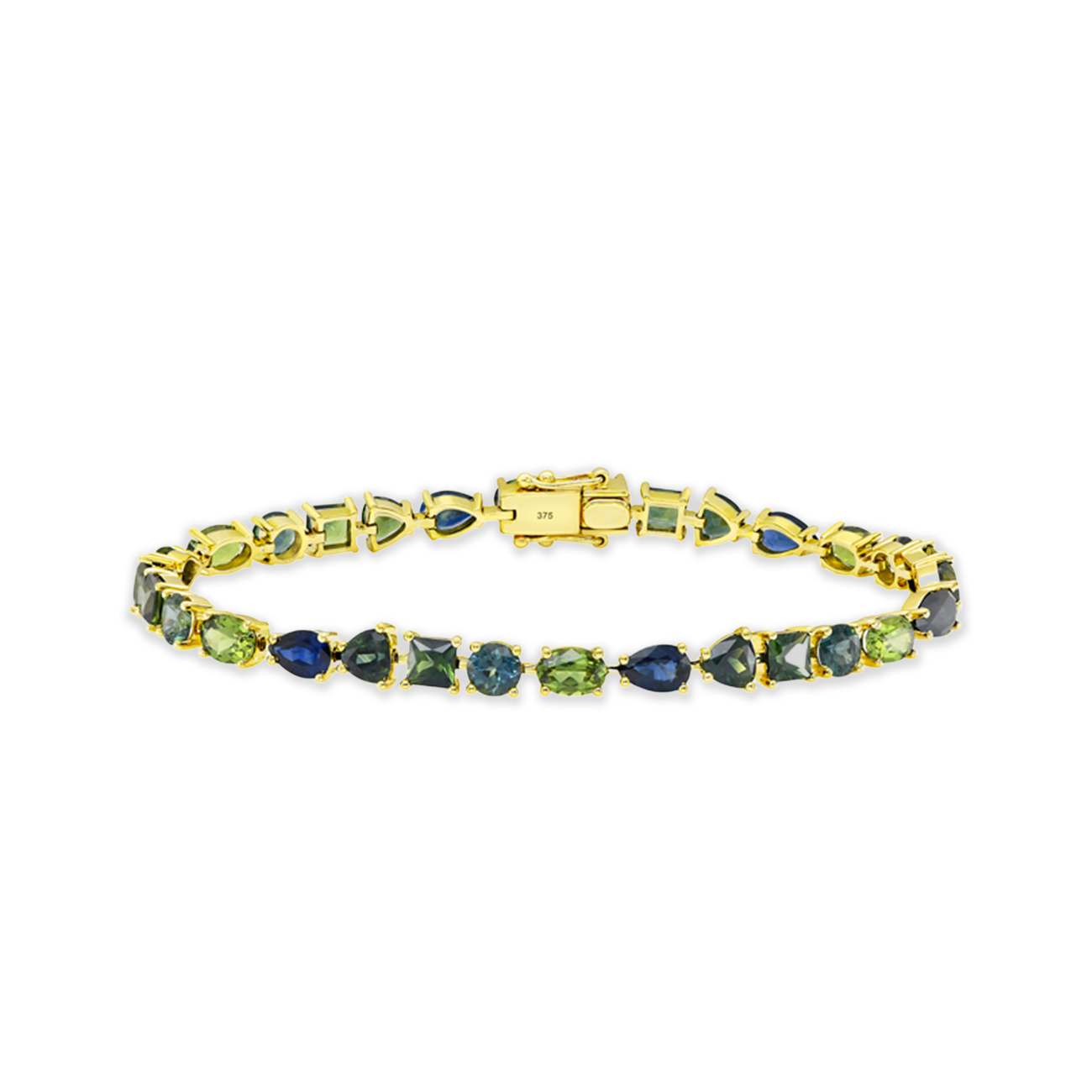 Multi-coloured Australian Sapphire Adaliya Bracelet