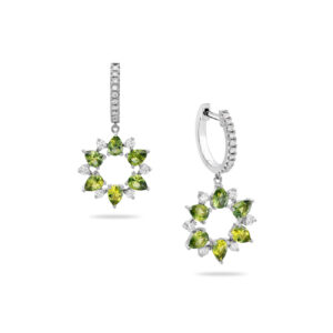 Parti Australian Sapphire & Diamond Tana Earrings