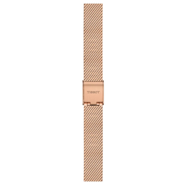 Tissot SRV 30mm women’s watch with silver dial and gold PVD case