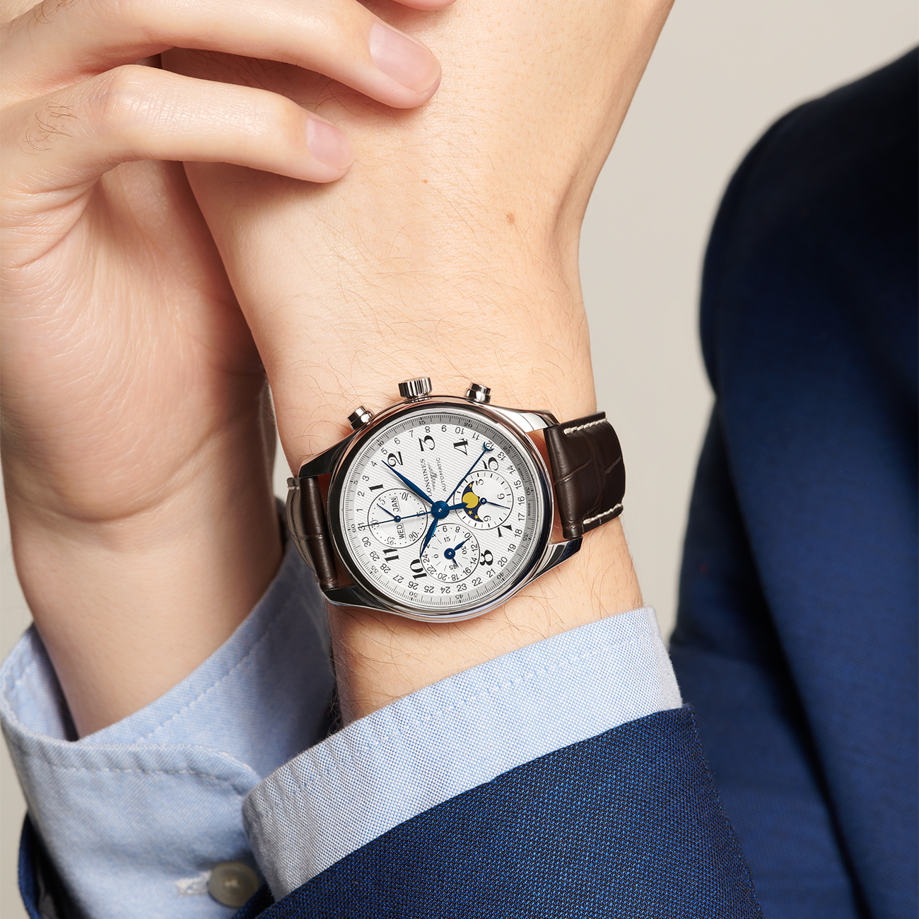 Longines Master Collection Chrono Moonphase 42mm