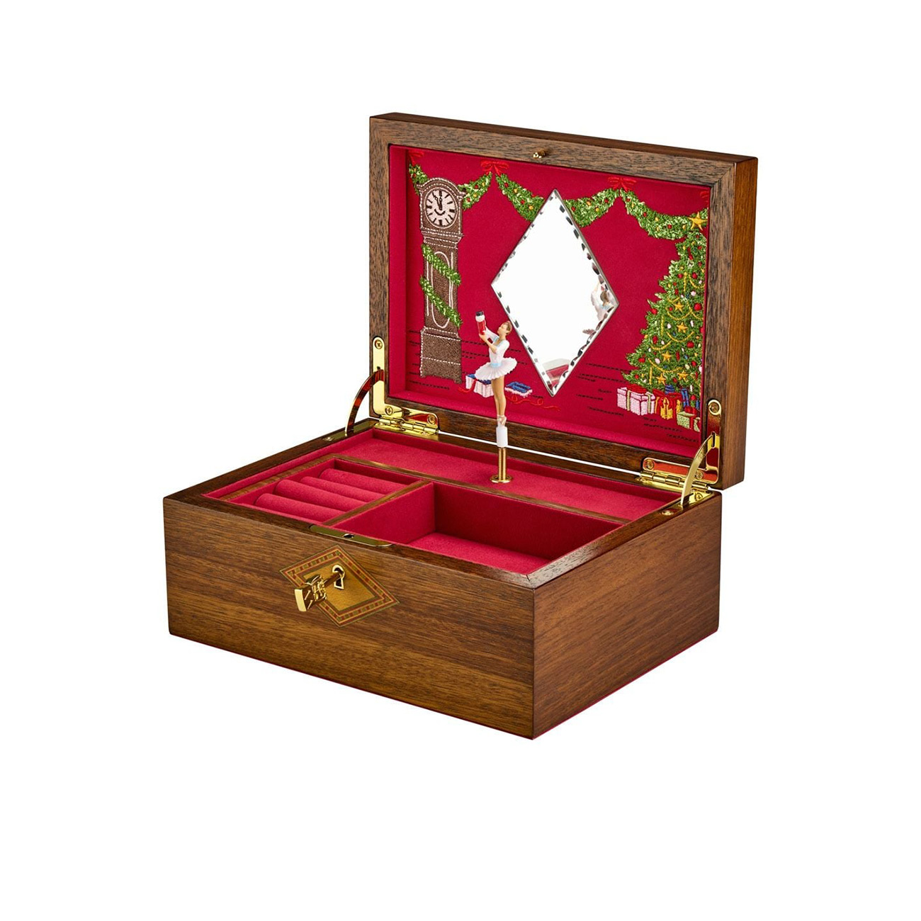 Wolf Ballet Musical Jewellery Box