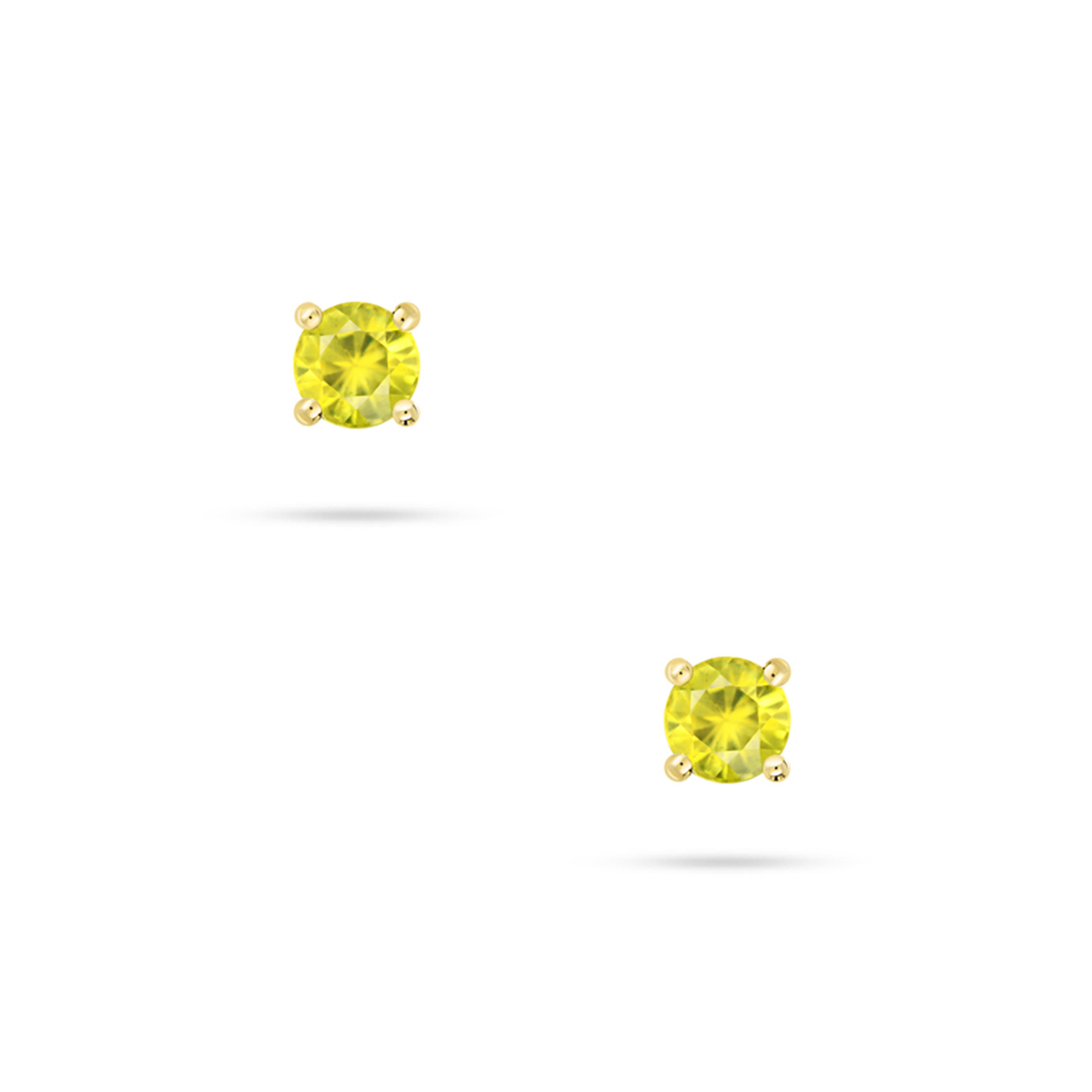 Yellow Australian Sapphire Maira Earrings