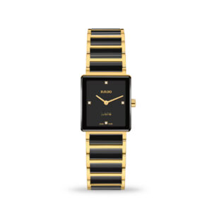 Rado Integral Diamonds R20252702 black dial and four diamonds ladies’ watch