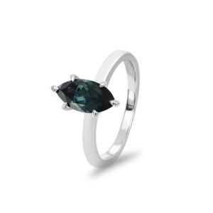 Blue Australian Sapphire Maya Marquise Ring