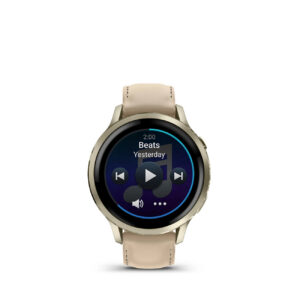 Garmin Venu 4 41mm AMOLED GPS smartwatch lunar gold model 010-03013-03