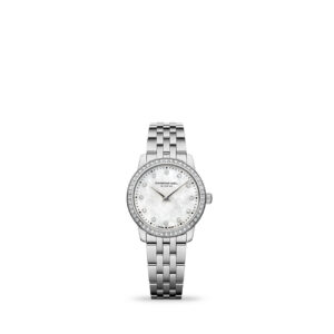 Raymond Weil Toccata 5024-STS-97081 men’s stainless steel watch white dial Roman numerals