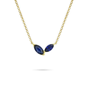 Blue Australian Sapphire Nayana Necklace